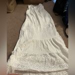 Chico's  white maxi eyelet dress 0.5 Photo 1