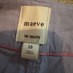 Maeve Anthropologie The Colette Wide Leg Pant 26 Women’s Lavender Photo 3