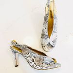 Paul Green  Avanti Peep Toe Slingback | Silver Pebble | NIB | 9.5 Photo 2