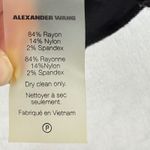 T Alexander Wang Black draped shiny jersey Ruched Mini Dress cocktail Sz‎ M READ Size M Photo 5