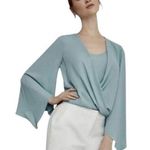 BCBG MaxAzria Nickclette wrap top- VINTAGE 90s Photo 0