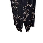 Casual Corner tunic/blouse Size 24W Floral cottage fairy office dressy party Black Photo 6