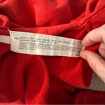 ZARA  Red Long Ruffle Sleeve T-Shirt Sz small Photo 1