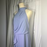 Halston Heritage  Mock Neck Sleeveless Cape front dress | 14 NWT Photo 6