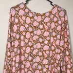 Old Navy  Women’s Boho Floral Bird Print Long Sleeve Shift Shirt Dress Photo 5