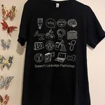 Speech pathologist t shirt Black Size L Photo 0