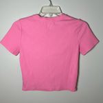 Lilly Pulitzer  Minnie Knit Ribbed Top Hot Pink Sporty Preppy Activewear Size XS Photo 6