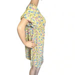Emma & Michele NWT Cottagecore Dress Floral Puff Sleeve Sunshine Yellow Small Photo 3