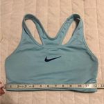 Nike  Dri-Fit Sports Bra Women's Size Small Blue Athleisure Active Workout Run Photo 3