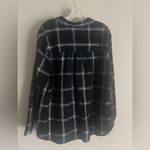 NWT Isabel Maternity Women’s Plaid Button Up Shirt XXL Black Size undefined Photo 3