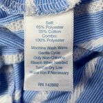 Sail To Sable STS  Long Sleeve Stripe Mini‎ Dress in Blue Size Extra Large Photo 4