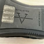 Aquatalia velvet athletic shoes black size 6 lace up fashion sneakers Photo 6