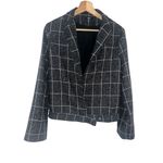 ✨LUCCA LOOKING OUT THE WINDOW MOTO SZ MEDIUM JACKET✨ Black Photo 5