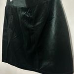 FRNCH velvet green button down velour mini skirt Photo 1