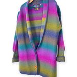 Vintage 90's Early Winters | M 100% Wool Oversized Knit Cardigan Sweater Jacket Size M Photo 1