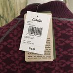 Cabela's Cabela’s Mineral Red Jacquard Zip Up Sweater Large Photo 5