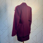 Vivienne Tam  Purple Two-Piece Blazer Skirt Suit‎ Photo 7