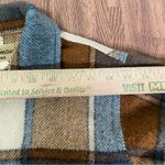 1960s Vintage Traverse Bay Woolens Wool Mackinaw Plaid Jacket‎ Women’s 12 Blue Photo 6