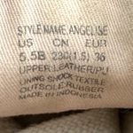 Kate Spade | Size 5.5 | Angelise White + Pink Leather Spade Logo Sneakers Shoes Photo 9