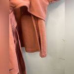 Nike  Dri-fit Studio Yoga Wrap V-Neck Rust Top Size L Photo 5