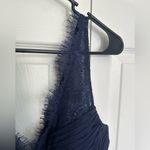 Anthropologie BHLDN Hitherto x  Fleur Dress, size 10, navy blue tulle and lace Photo 9