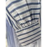 NEW Polo Ralph Lauren 16 Striped Shirtdress White Blue 100% Cotton Shirt Dress Photo 5