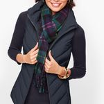 Talbots Navy Blue Ribbed 100% Cotton Boat Neck Sweater SP Photo 0