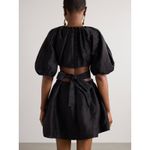 Aje Black Mimosa Cutout Linen Photo 1