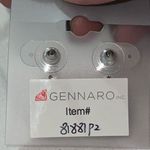 Cana by Gennaro‎ Light Blue Crystal Drop Earrings Photo 4