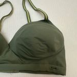 Kindly Yours Large Green Sea Spray Bra Cross Over Hybrid Wireless Photo 3