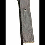 Blue B Light Wash Distressed Rhinestone Embellished Wide Leg Preppy Y2K Jean Size M Photo 4