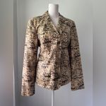 Norton Mcnaughton Vintage Y2K  Viewpoint Snakeskin Print Single Breasted Blazer Photo 2