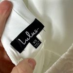 Lulus  NWT White Full Lace Lined Halter Open V-Neck Back Wedding Maxi Dress XS Photo 9