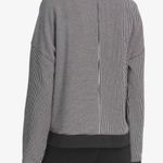 DKNY Womens Sport Turtleneck Stripe Top Mercer Stripe Size Medium Photo 2