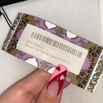 Boohoo  White Black Tie Front Bodysuit Size 4 Photo 3