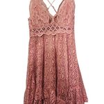 Free People NEW FP One Rare Adella Burnout Slip Dress Size Small Photo 7