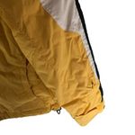 Columbia Womens Softshell Jacket Puffer Full Zip Pockets Yellow White S Photo 1