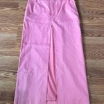 SIR. THE LABEL woven midi skirt GIACOMO SPLIT SKIRT IN PINK size 3 / us L Size L Photo 12