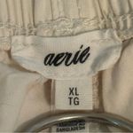 Aerie High Waisted Go-For-It Baggy Cargo Pant in Toasted Coconut Photo 3