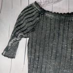 We The Free Meant to Be Ribbed Knit Short Sleeve Cropped Top Cotton Size S Photo 3