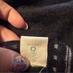 Perry Ellis  100% Merino Wool Sweater Sz Large V-neck Charcoal Grey Quiet Luxury‎ Photo 6