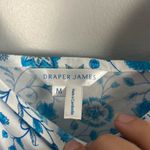 Draper James  Flutter Ruffle Strap Midi Dress Blue Floral Paisley Cottagecore med Photo 4