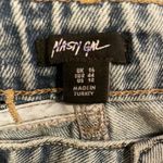 Nasty Gal Cut Out Waist denim shorts sz 12 Photo 2