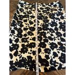 Loft Floral Skirt Women 14 Business Casual Wedding Shower Y2K Fairy Whimsigoth Black Photo 4