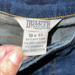 Duluth Trading Co Womens Denim Daily Flex Bootcut Jeans Blue Size 18x33 NWT Photo 5