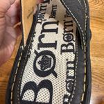 Born Black Leather Slip Photo 6