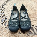 Jbu  Jambu Womens Gray/green Vegan Memory Foam Wildflower Mary Jane Shoes Size 8 Photo 1