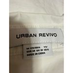 Urban Revivo White Sleeveless Chain Necklace Button Down Crop Shirt Tank Top 6 Photo 3