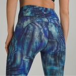 Lululemon  Invigorate High Rise Tight 25" Foil In Shapeshifter Flux Blue Size‎ 12 Photo 2