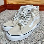 Vans Unisex SK8-HI High Top Tennis Shoes Sneakers Men’s 5.5 Women’s 7 Beige Photo 2